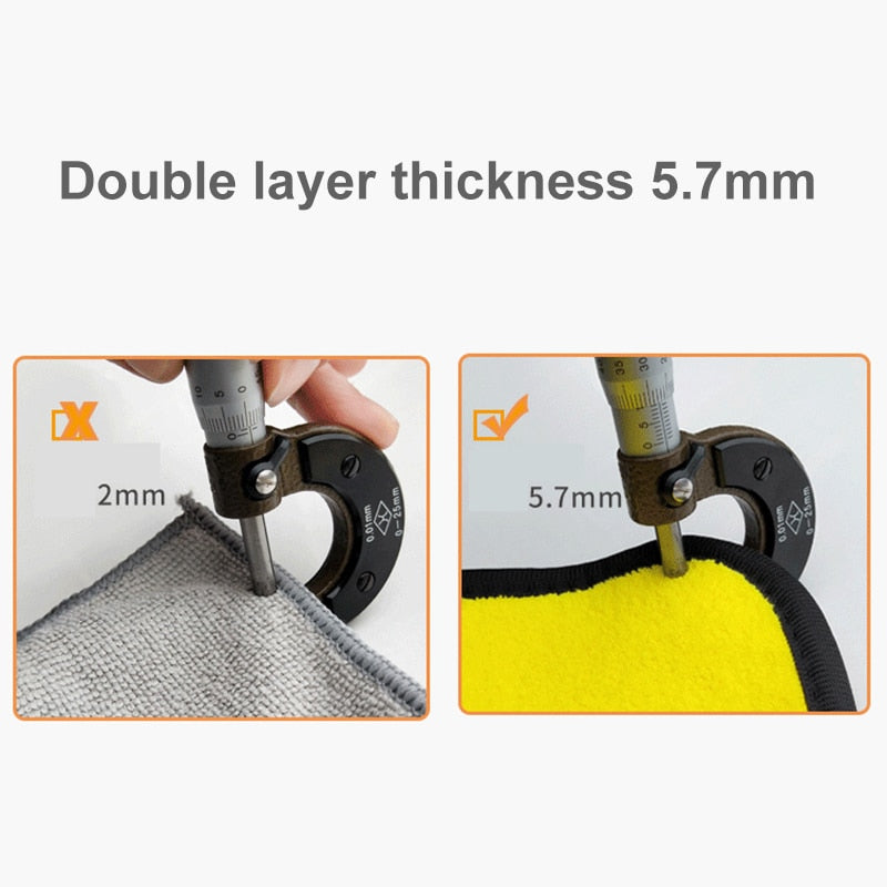 Microfiber Car Detailing Cloth (Clean Or Dry)
