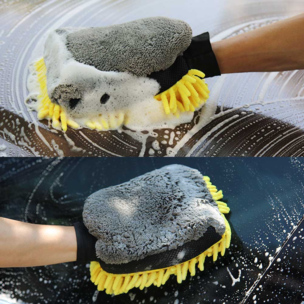 Car Wash Glove (Antiscratch+Cleaning)