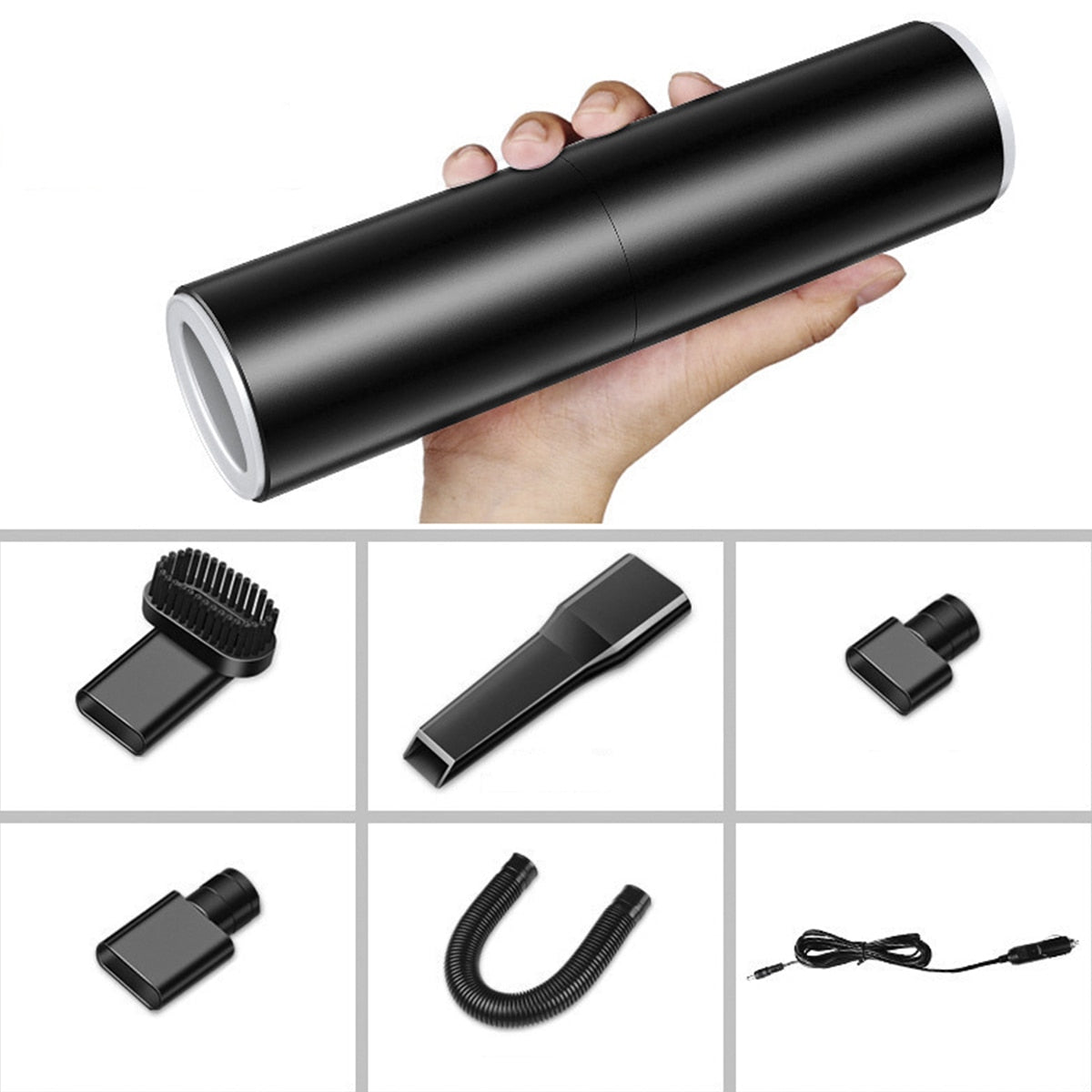 Handheld Car Vacuum (Portable+Low Noise)