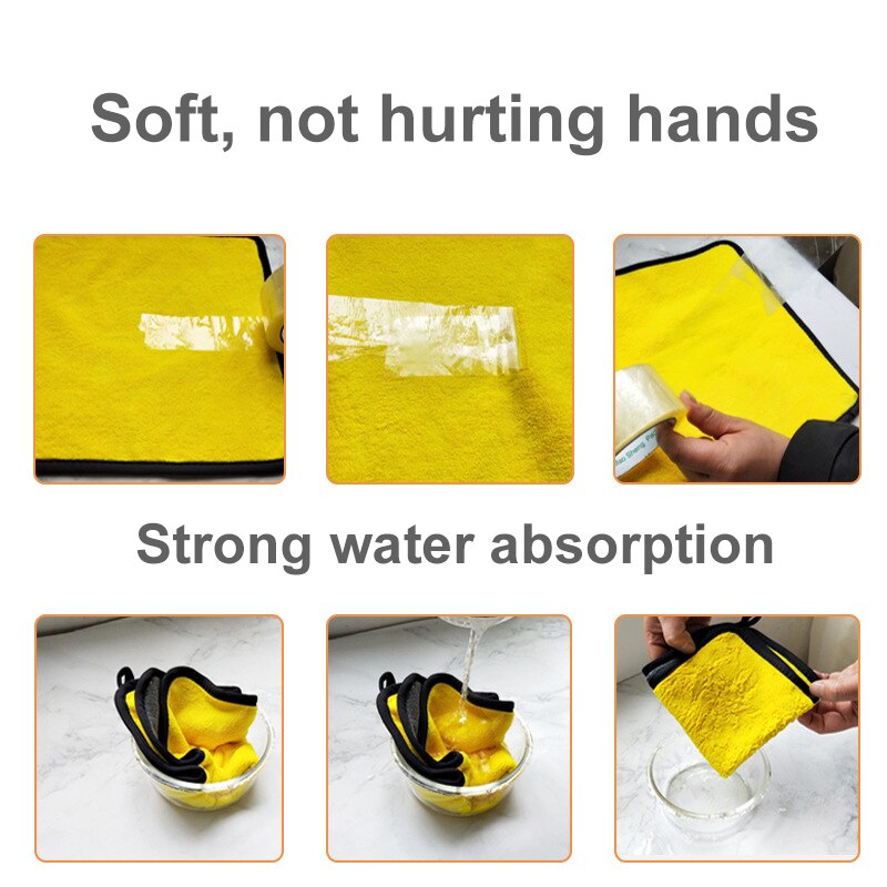 Microfiber Car Detailing Cloth (Clean Or Dry)