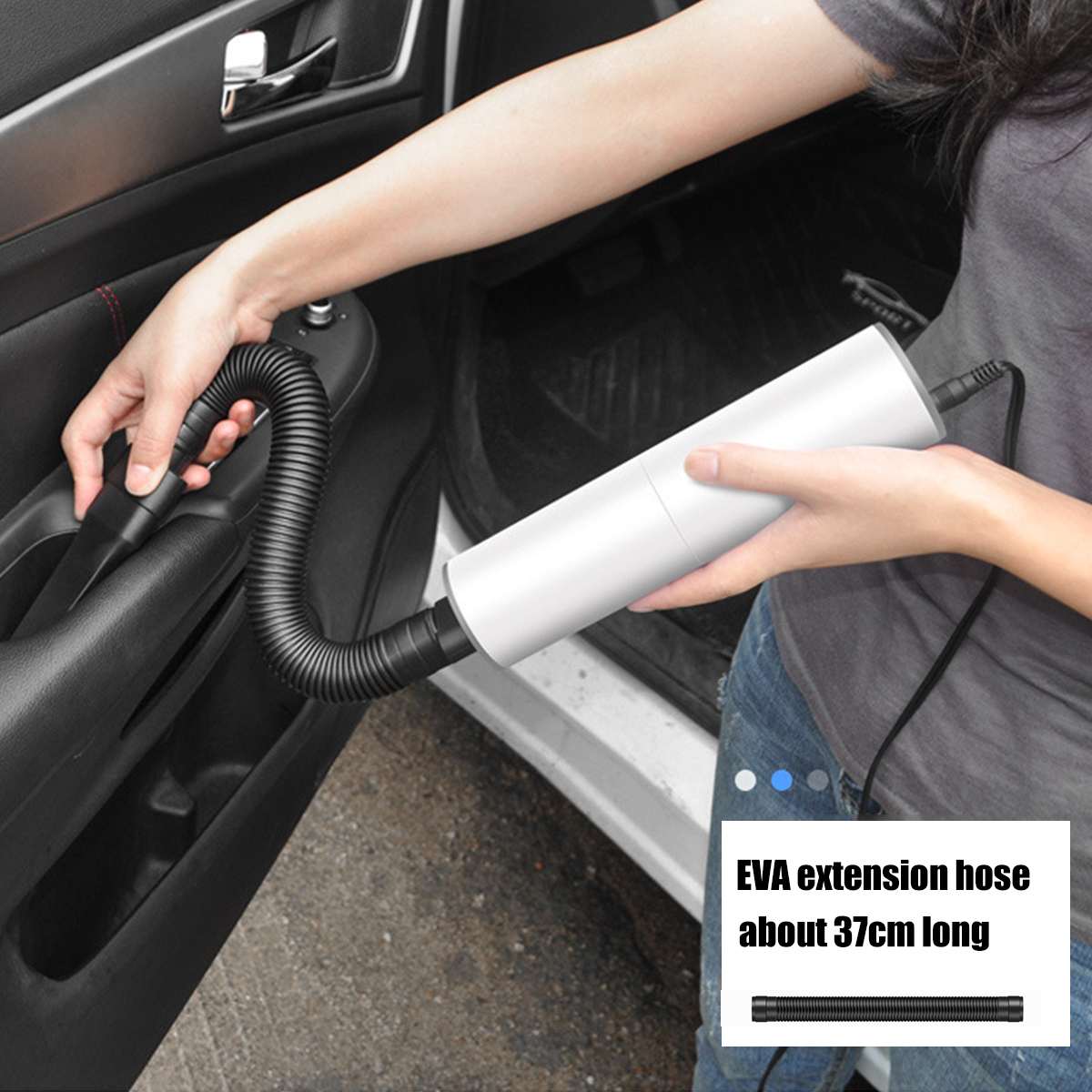 Handheld Car Vacuum (Portable+Low Noise)