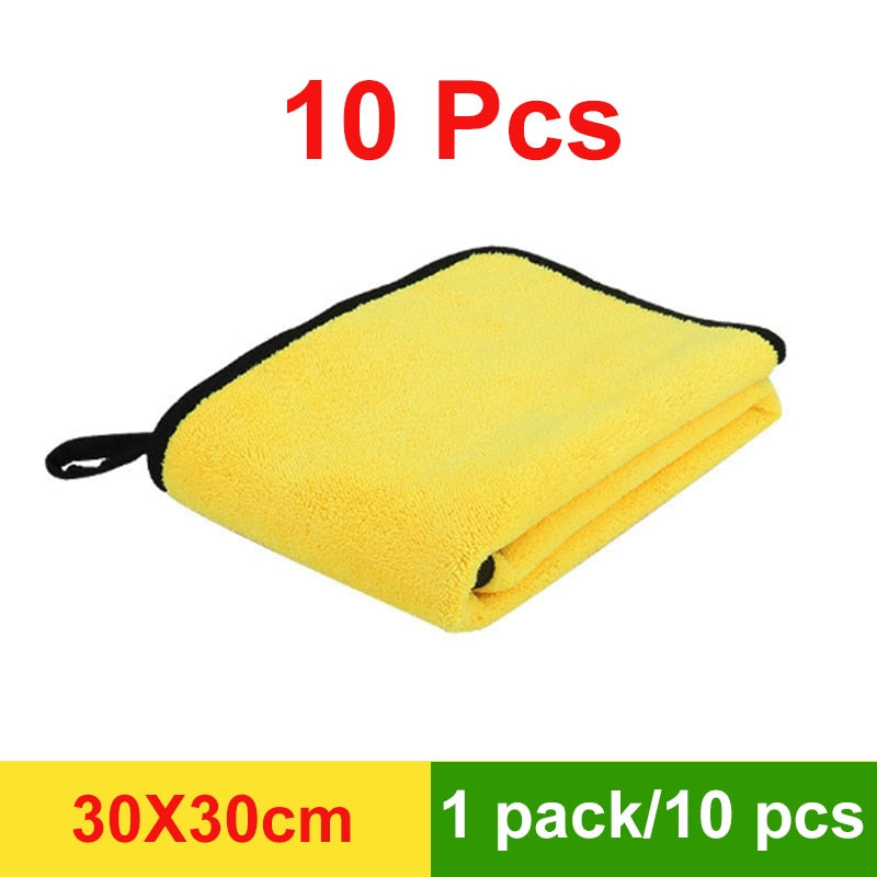 Microfiber Car Detailing Cloth (Clean Or Dry)