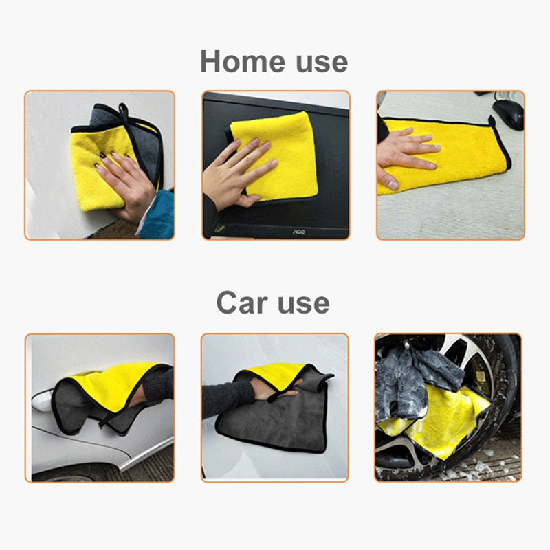 Microfiber Car Detailing Cloth (Clean Or Dry)