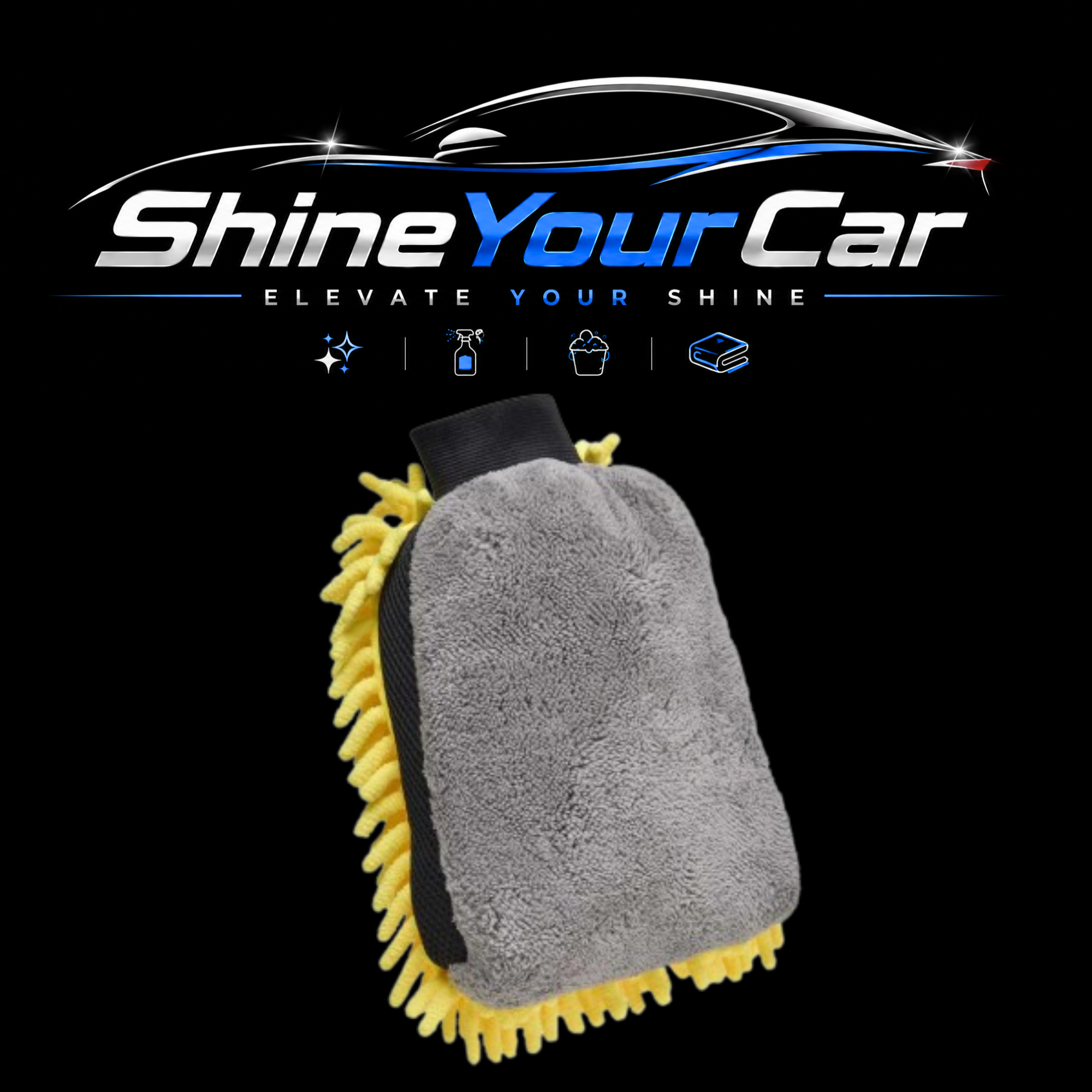 Car Wash Glove (Antiscratch+Cleaning)