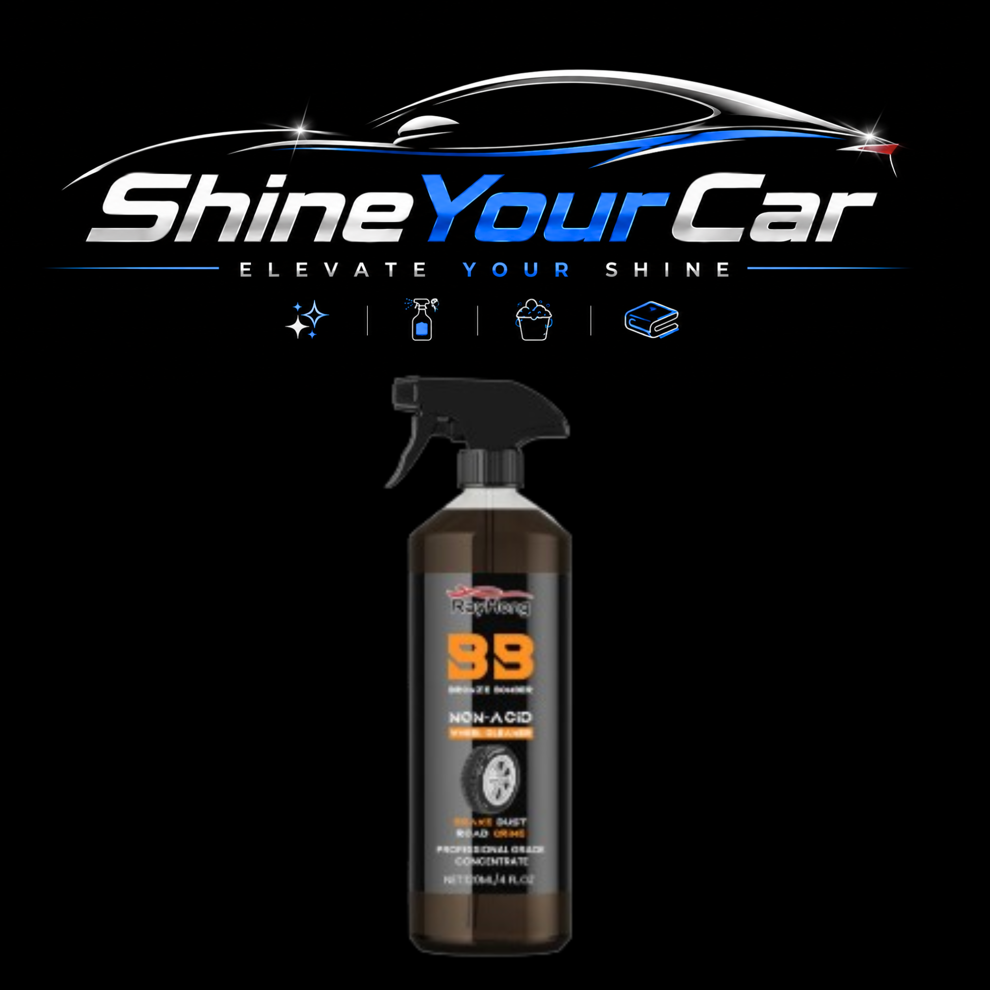 Car Wheel Cleaner (Rim Restoration+Anti-Dirt)